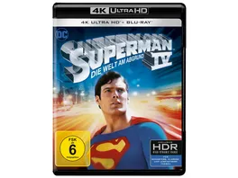 Superman 4 Die Welt am Abgrund 4K Ultra HD Blu ray