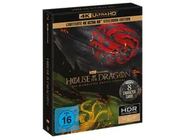 House Of The Dragon Staffel 2 Steelbook Limited Edition 4K Ultra HD 4 BRs