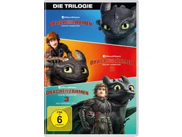 Drachenzaehmen leicht gemacht 1 3 Movie Collection 3 DVDs
