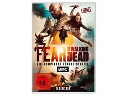 Fear The Walking Dead Staffel 5 Uncut 4 DVDs Bonus DVD