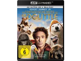 Die fantastische Reise des Dr Dolittle 4K Ultra HD Blu ray 2D