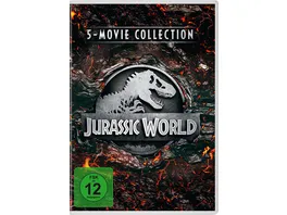 Jurassic World 5 Movie Collection 5 DVDs