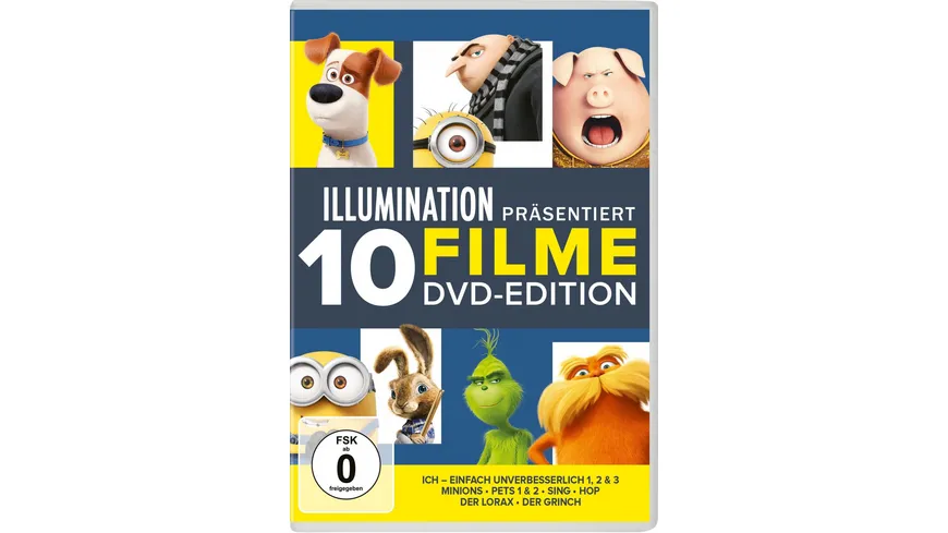 Illumination 10 Filme DVD-Edition  [10 DVDs]