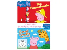 Peppa Pig Das Feuerwehrauto Peppa Pig Gerald Giraffe ist schon gross und andere Geschichten 2 DVDs