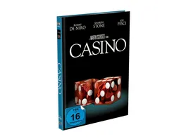 CASINO 2 Disc Mediabook Cover C 4K UHD Blu ray Limited 500 Edition