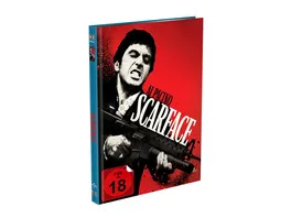 SCARFACE 2 Disc Mediabook Cover B 4K UHD Blu ray Limited 500 Edition
