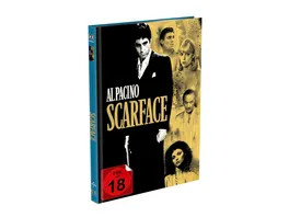 SCARFACE 2 Disc Mediabook Cover C 4K UHD Blu ray Limited 500 Edition