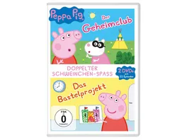 Peppa Pig Der Geheimclub Peppa Pig Das Bastelprojekt 2 DVDs