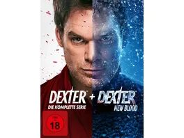 Dexter Die komplette Serie Staffel 1 8 New Blood 39 DVDs