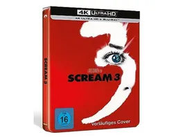 Scream 3 Limited Steelbook 4K Ultra HD Blu ray