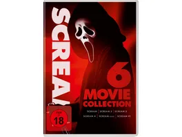 Scream 6 Movie Collection 6 DVDs