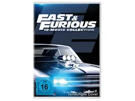 Fast Furious 10 Movie Collection 10 DVDs