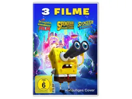 Spongebob Schwammkopf 3 Movie Collection 3 DVDs