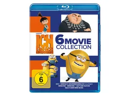 Ich einfach unverbesserlich Minions 6 Movie Collection 6 BRs