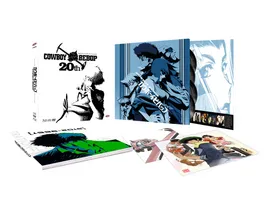 Cowboy Bebop 20th Anniversary Komplettbox White Vinyl Gesamtausgabe 17 Discs Blu ray DVD CD