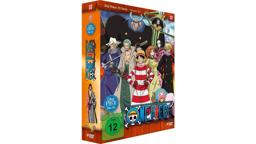 One Piece - TV-Serie Box Vol. 20 (Episoden 602-628)  [6 DVDs]