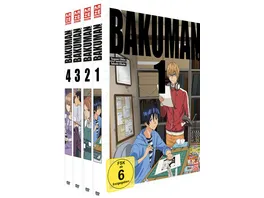 Bakuman DVD Gesamtausgabe ohne Schuber 4 DVDs