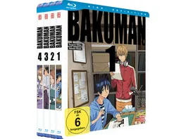 Bakuman Blu ray Gesamtausgabe ohne Schuber 4 BRs
