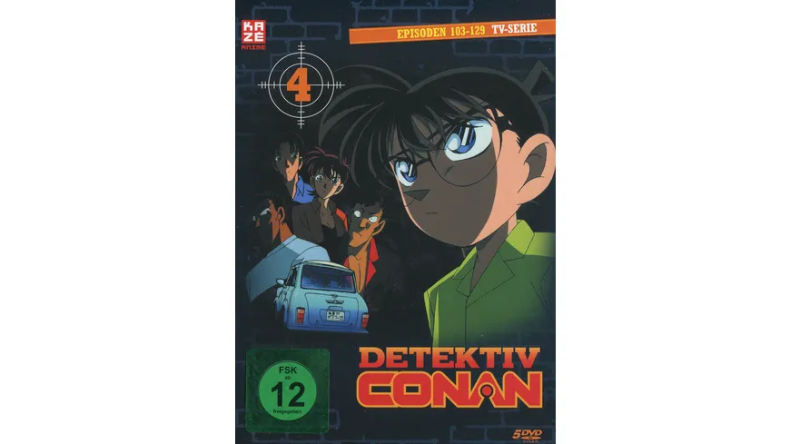 Detektiv Conan - TV-Serie - DVD Box 4 (Episoden 103-129)  [5 DVDs]
