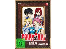 Fairy Tail TV Serie Box 1 Episoden 1 24 4 DVDs