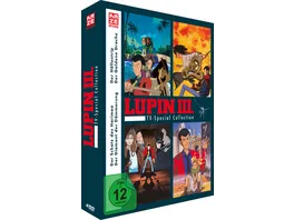 Lupin the Third TV Special Collection 4 TV Specials 4 DVDs