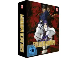 Golden Kamuy Gesamtausgabe Staffel 1 2 Box 4 DVDs