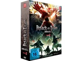 Attack on Titan 2 Staffel DVD Gesamtausgabe 2 DVDs