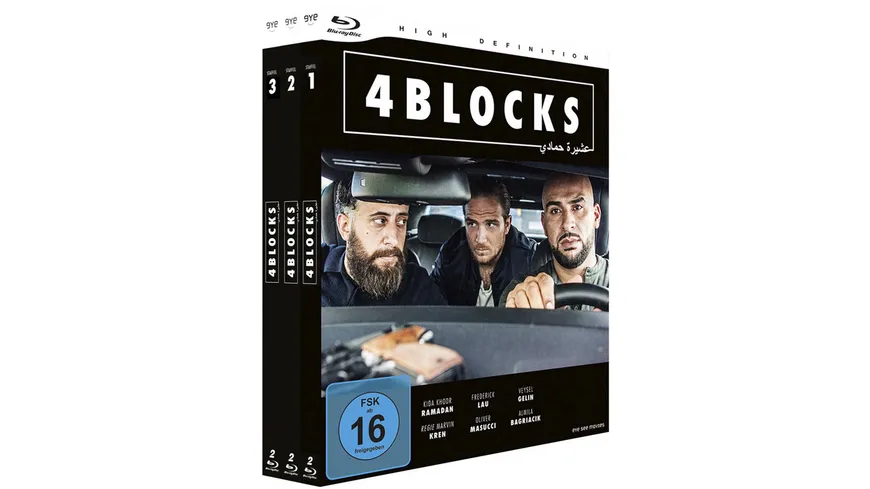 4 Blocks - Gesamtausgabe - Staffel 1-3 - Bundle [6 BRs] online