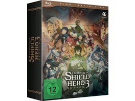 The Rising of the Shield Hero Staffel 3 Part 1 Blu ray mit Sammelschuber