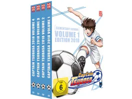 Captain Tsubasa 2018 Gesamtausgabe Bundle Vol 1 4 8 DVDs