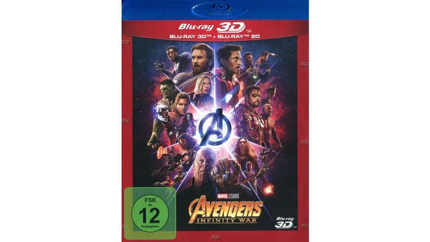 Marvel's The Avengers - Infinity War  (+ Blu-ray 2D)