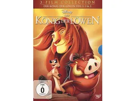 Der Koenig der Loewen Dreierpack Disney Classics 2 3 Teil 3 DVDs