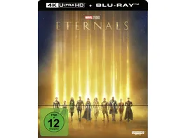 Eternals Steelbook 4K Ultra HD Blu ray 2D