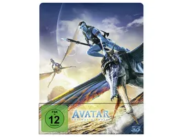 Avatar The Way of Water Steelbook Blu ray 3D Blu ray 2D Bonus Blu ray