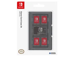 Nintendo Switch Card Case Schwarz 24 Karten