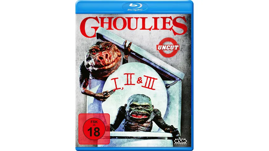 Ghoulies 1-3 (uncut)  [3 BRs]