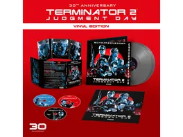 Terminator 2 Limited 30th Anniversary Vinyl Edition 4K Ultra HD Blu ray 3D Blu ray 2 Vinyl