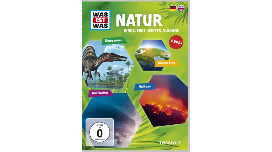 Was ist Was - Box 1/Natur  [4 DVDs]