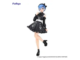 Re Zero Starting Life in Another World Trio Try iT PVC Statue Rem Girly Outfit Black 21 cm