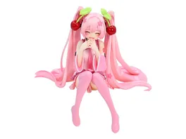 Hatsune Miku Noodle Stopper PVC Statue Sakura Miku 2023 Smile Ver 12 cm