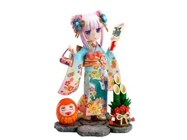 Miss Kobayashi s Dragon Maid PVC Statue 1 7 Kanna Finest Kimono 17 cm