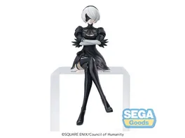 NieR Automata Ver1 1a PM Perching PVC Statue 2B 13 cm