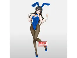 Rascal Does Not Dream of Bunny Girl Senpai Coreful PVC Statue Mai Sakurajima Bunny Ver 20 cm Anime Figur